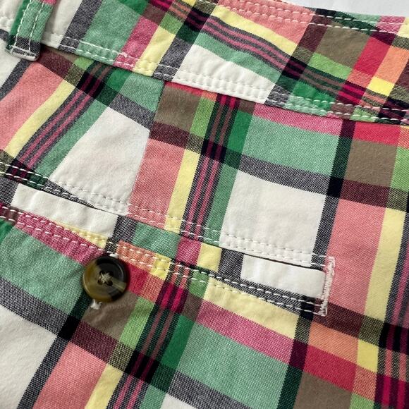 Dockers Womens Multi Plaid Bermuda Shorts Size 14 - Picture 8 of 8